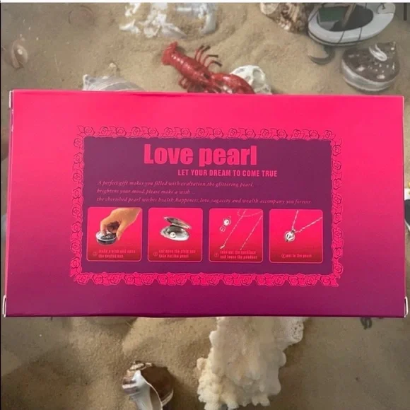 SET OF TWO Chasteness Fortune Pearl jewelry set earrings, necklace & ring - Picture 5 of 17